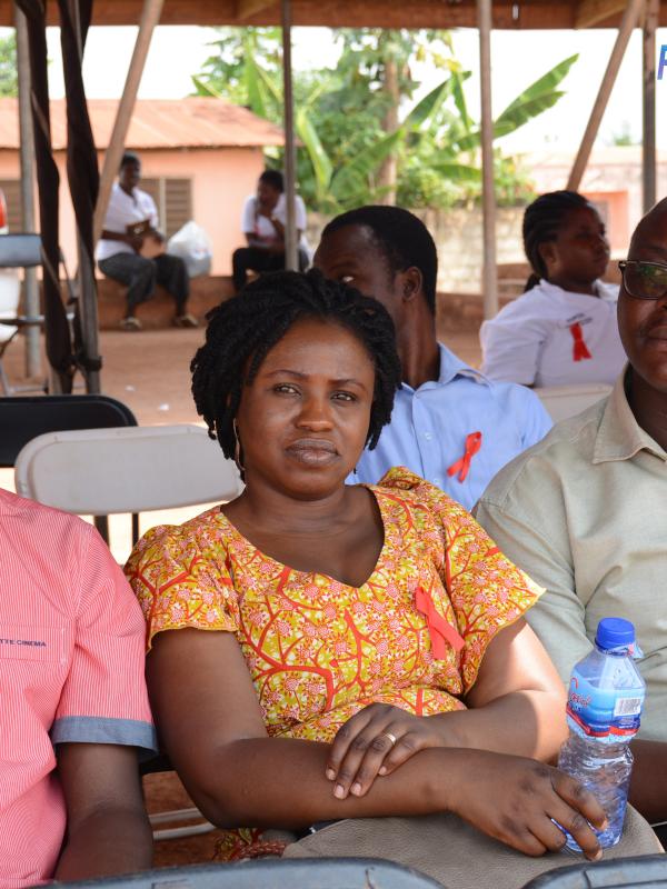 Participants at World AIDs day Ceremony